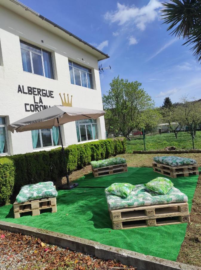 Albergue La Corona1 O Pino Kültér fotó
